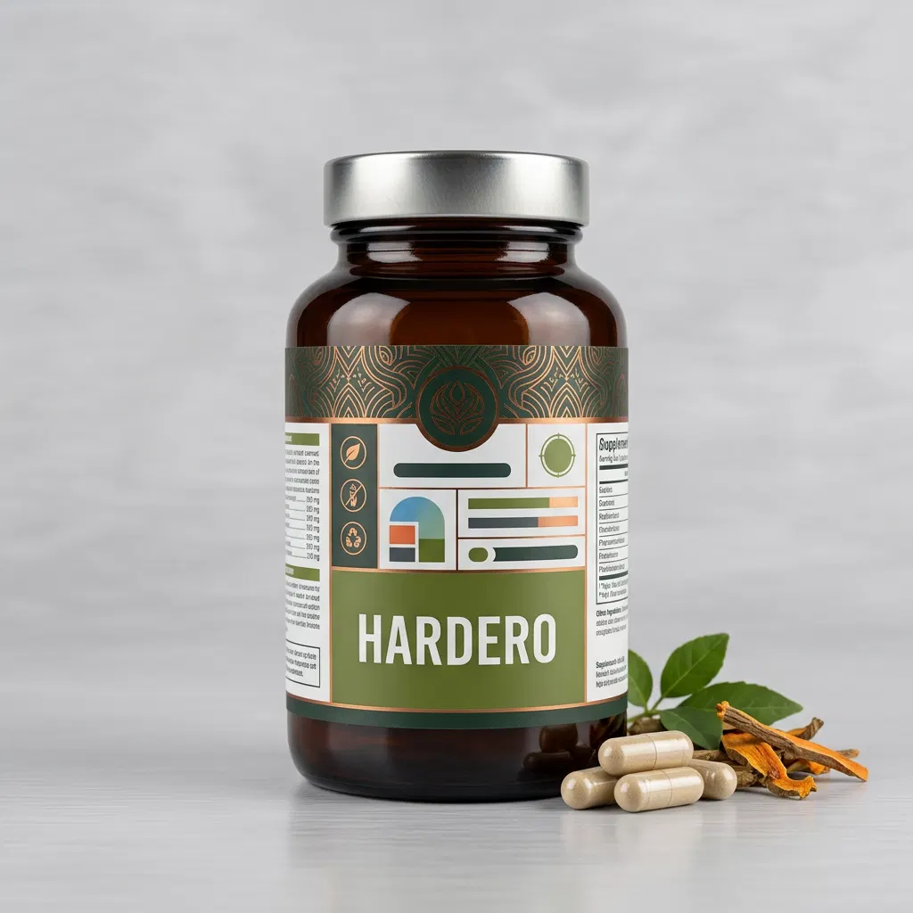 Hardero supplement bottle - buy online NZ